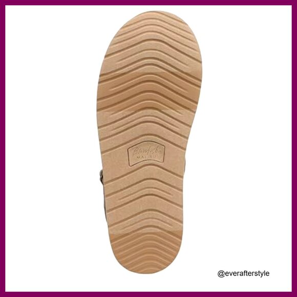 Ankle Booties Slip On Faux Shearling Lined Platform Vegan Comfort Boho Chic - Picture 4 of 7